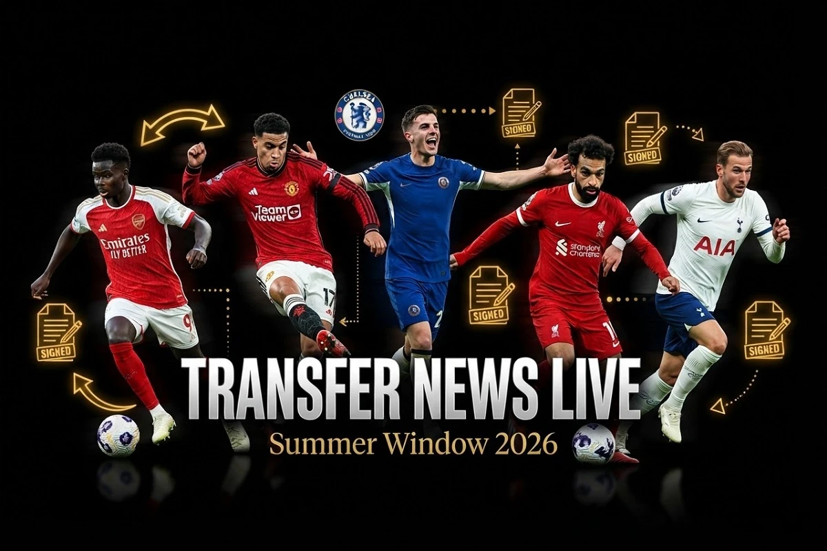 Transfer News LIVE: Arsenal's Vinicius Jr Pursuit, Man Utd's Midfield Revamp, and Chelsea's Shock Striker Talks