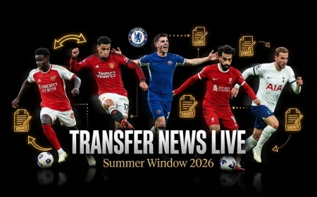 Transfer News LIVE: Arsenal's Vinicius Jr Pursuit, Man Utd's Midfield Revamp, and Chelsea's Shock Striker Talks